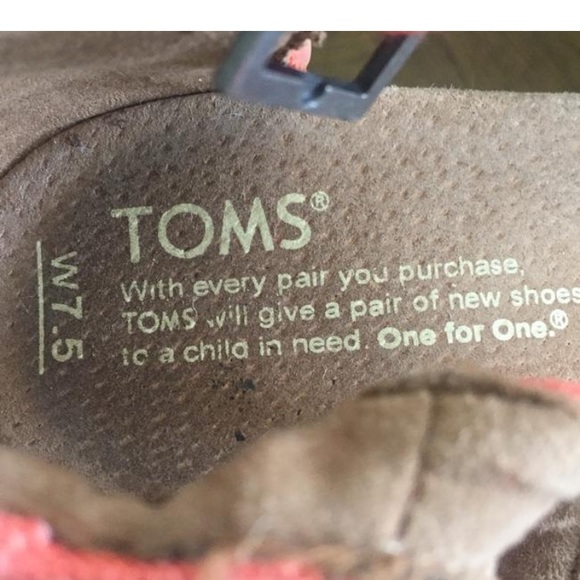 TOMS Platform Espadrille Sandal Sz 7 - Picture 5 of 5